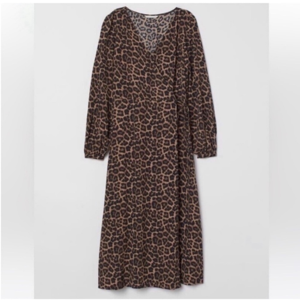 H&M Leopard Print Dress NWT